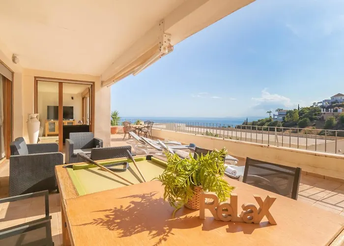 Marbella Mountain With Sea View And Pool - Happy Rentals
